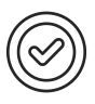checkmark in a circle