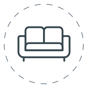 illustration of a couch
