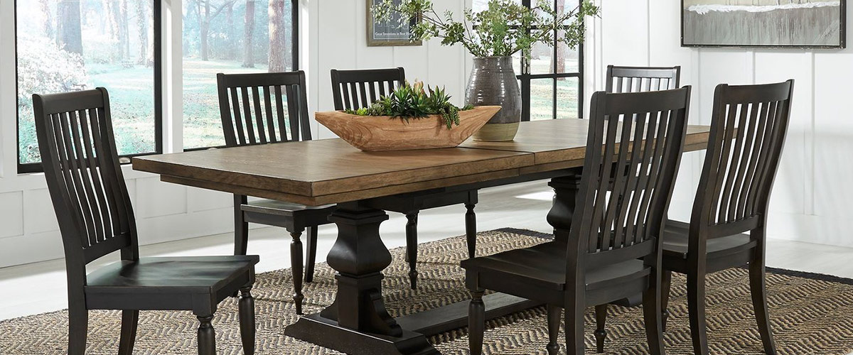 dining room table and chairs